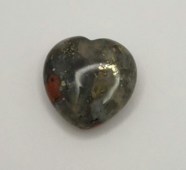 Bloodstone with Pyrite Flecks