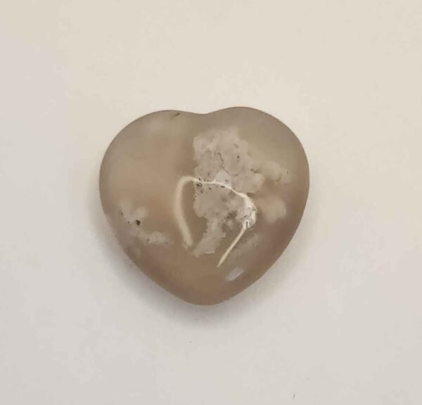 Flower Agate Heart